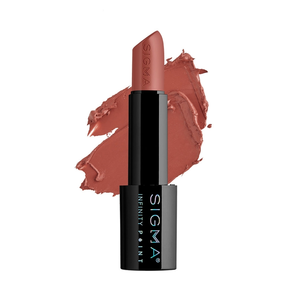 Sigma Infinity Point Peach Tea Lipstick
